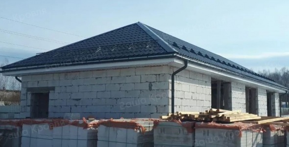 Монтаж кровли из металлочерепицы "Под Ключ"