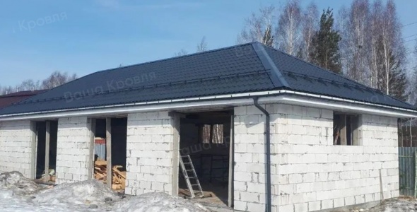 Монтаж кровли из металлочерепицы "Под Ключ"