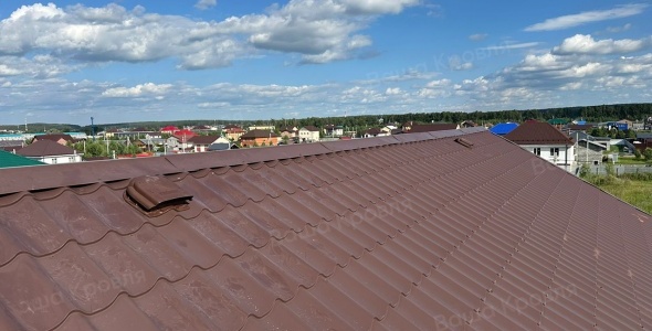 Монтаж элементов кровельной безопасности